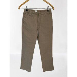 JACADI Casual Pants Cotton Chino School Khaki in Beige Size 12A